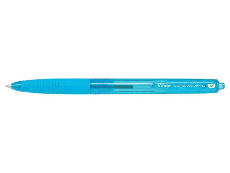 Pilot Boligrafo de Bola Retractil SuperGrip G - Punta Redonda 1.0mm - Trazo 0.4mm - Tinta de Aceite