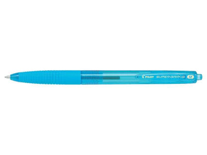 Pilot Boligrafo de Bola Retractil SuperGrip G - Punta Redonda 1.0mm - Trazo 0.4mm - Tinta de Aceite