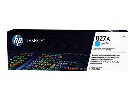 HP CF301A Cyan Cartucho de Toner Original - 827A - Prinkweb
