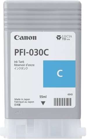 Canon PFI030 Cyan Cartucho de Tinta Original - 3490C001 - Prinkweb
