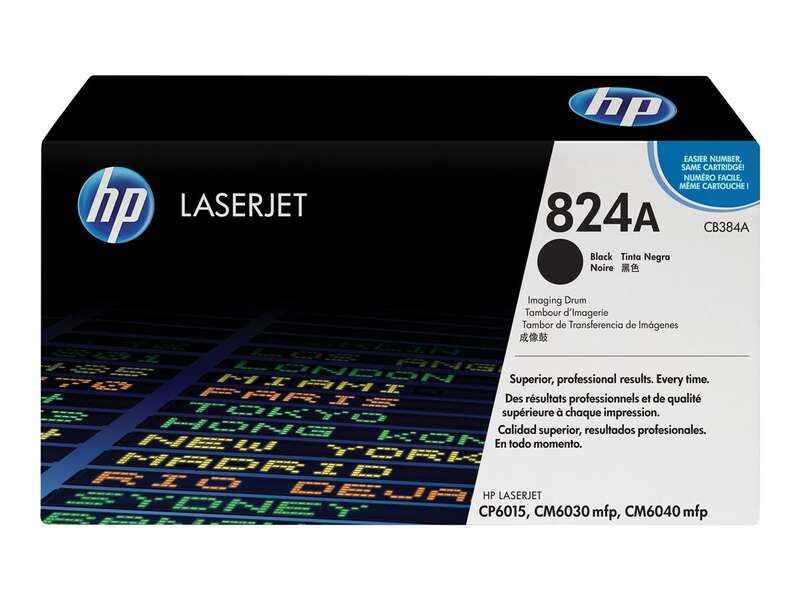 HP CB384A Negro Tambor de Imagen Original - 824A (Drum) - Prinkweb