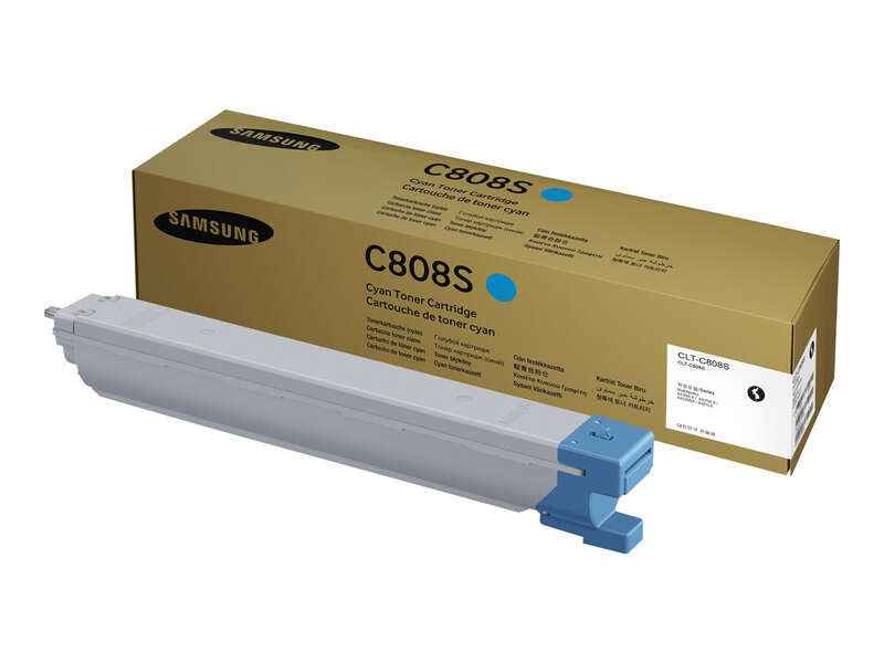 Samsung CLT-C808S Cyan Cartucho de Toner Original - SS560A - Prinkweb