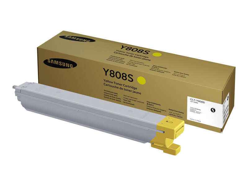 Samsung CLT-Y808S Amarillo Cartucho de Toner Original - SS735A - Prinkweb