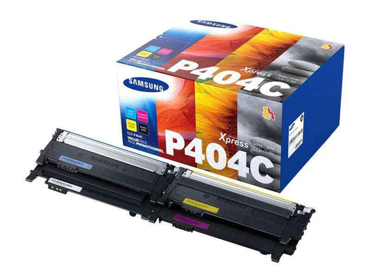 Samsung CLT-P404C Pack de 4 Cartuchos de Toner Originales - SU365A - Prinkweb