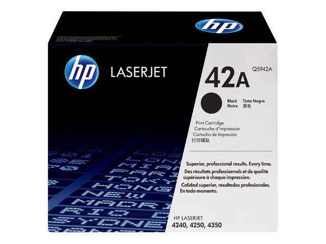 HP Q5942A Negro Cartucho de Toner Original - 42A - Prinkweb