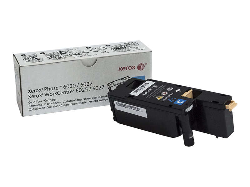 Xerox Phaser 6020/6022 Cyan Cartucho de Toner Original - 106R02756 - Prinkweb
