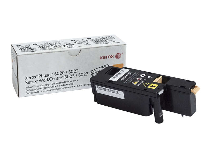 Xerox Phaser 6020/6022 Amarillo Cartucho de Toner Original - 106R02758 - Prinkweb