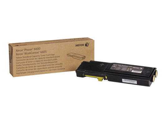 Xerox Phaser 6600/WorkCentre 6605 Amarillo Cartucho de Toner Original - 106R02247 - Prinkweb