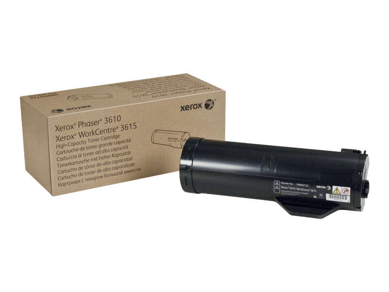 Xerox Phaser 3610/WorkCentre 3615 Negro Cartucho de Toner Original - 106R02722 - Prinkweb