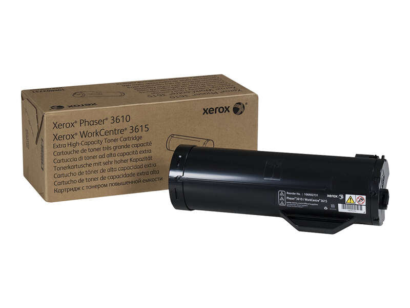 Xerox Phaser 3610/WorkCentre 3615 Negro Cartucho de Toner Original - 106R02731 - Prinkweb