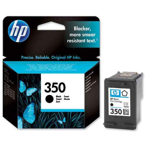 HP 350 Negro Cartucho de Tinta Original - CB335EE - Prinkweb