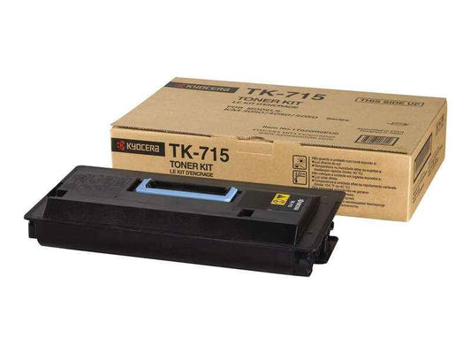 Kyocera TK715 Negro Cartucho de Toner Original - 1T02GR0EU0 - Prinkweb