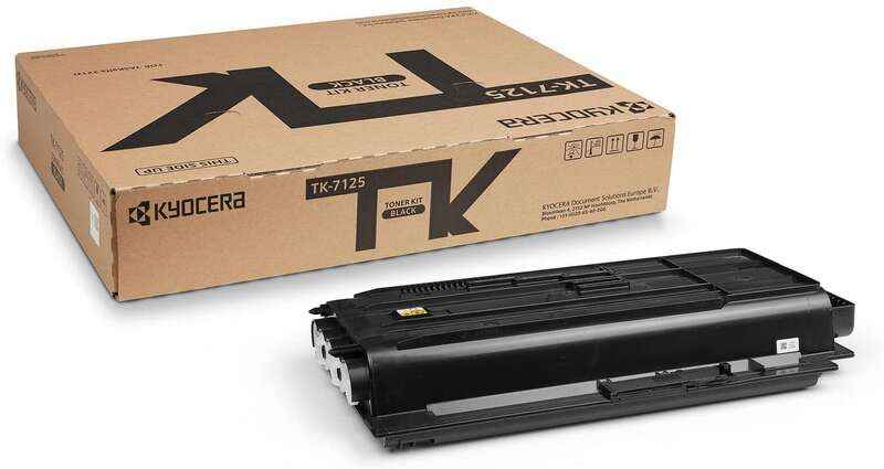 Kyocera TK7125 Negro Cartucho de Toner Original - 1T02V70NL0 - Prinkweb