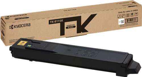 Kyocera TK8115 Negro Cartucho de Toner Original - 1T02P30NL0/TK8115K - Prinkweb