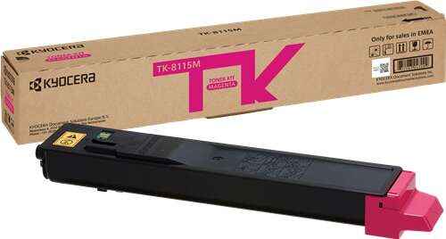Kyocera TK8115 Magenta Cartucho de Toner Original - 1T02P3BNL0/TK8115M - Prinkweb
