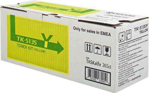 Kyocera TK5135 Amarillo Cartucho de Toner Original - 1T02PAANL0/TK5135Y - Prinkweb
