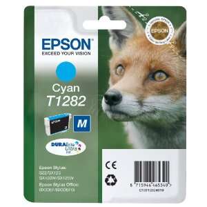 Epson T1282 Cyan Cartucho de Tinta Original - C13T12824012 - Prinkweb