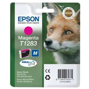 Epson T1283 Magenta Cartucho de Tinta Original - C13T12834012 - Prinkweb