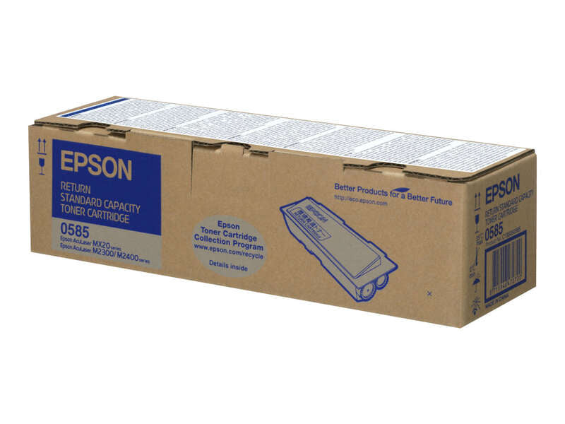 Epson Aculaser M2300/M2400 Negro Cartucho de Toner Original - C13S050583/C13S050585 - Prinkweb
