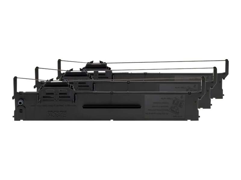 Epson PLQ20/PLQ22/PLQ30 Negra Pack de 3 Cintas Matriciales Originales - C13S015339 - Prinkweb
