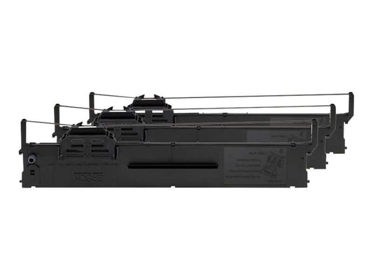 Epson PLQ20/PLQ22/PLQ30 Negra Pack de 3 Cintas Matriciales Originales - C13S015339 - Prinkweb