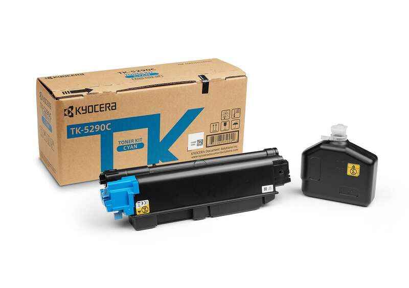Kyocera TK5290 Cyan Cartucho de Toner Original - 1T02TXCNL0/TK5290C - Prinkweb