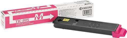 Kyocera TK895 Magenta Cartucho de Toner Original - 1T02K0BNL0/TK895M - Prinkweb