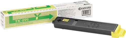 Kyocera TK895 Amarillo Cartucho de Toner Original - 1T02K0ANL0/TK895Y - Prinkweb