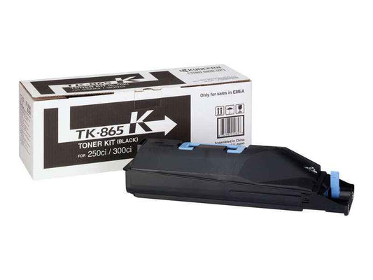 Kyocera TK865 Negro Cartucho de Toner Original - 1T02JZ0EU0/TK865K - Prinkweb