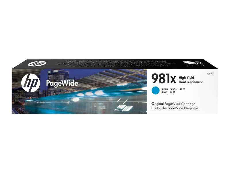 HP 981X Cyan Cartucho de Tinta Original - L0R09A - Prinkweb