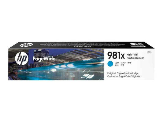 HP 981X Cyan Cartucho de Tinta Original - L0R09A - Prinkweb