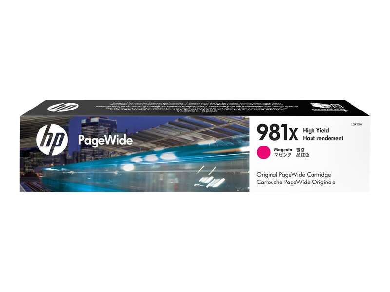 HP 981X Magenta Cartucho de Tinta Original - L0R10A - Prinkweb