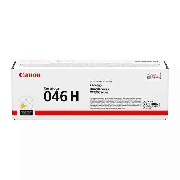 Canon 046H Amarillo Cartucho de Toner Original - 1251C002 - Prinkweb