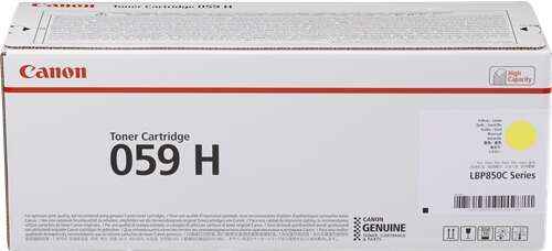 Canon 059H Amarillo Cartucho de Toner Original - 3624C001 - Prinkweb