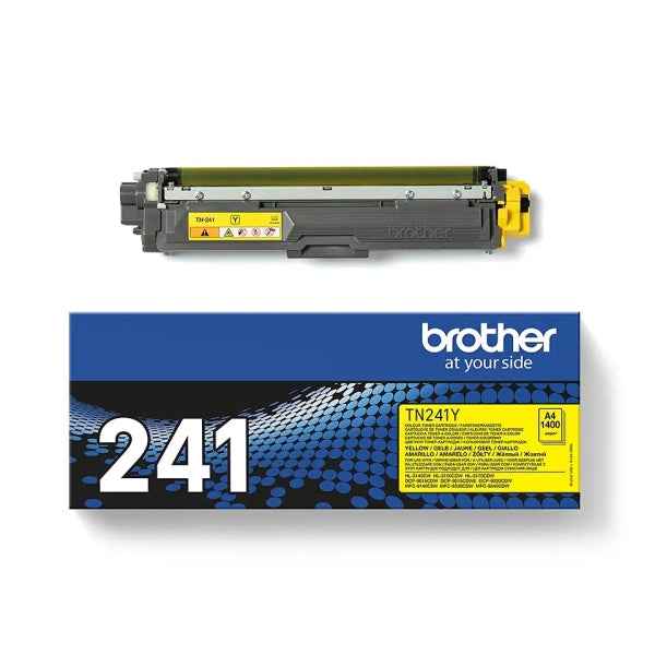 Brother TN241 Amarillo Cartucho de Toner Original - TN241Y - Prinkweb