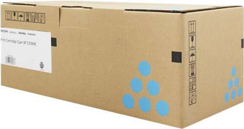 Ricoh Aficio SPC231/SPC232/SPC242/SPC310/ SPC311/SPC312/SPC320/SPC342 Cyan Tóner Original - 407637/406480/SPC310C
