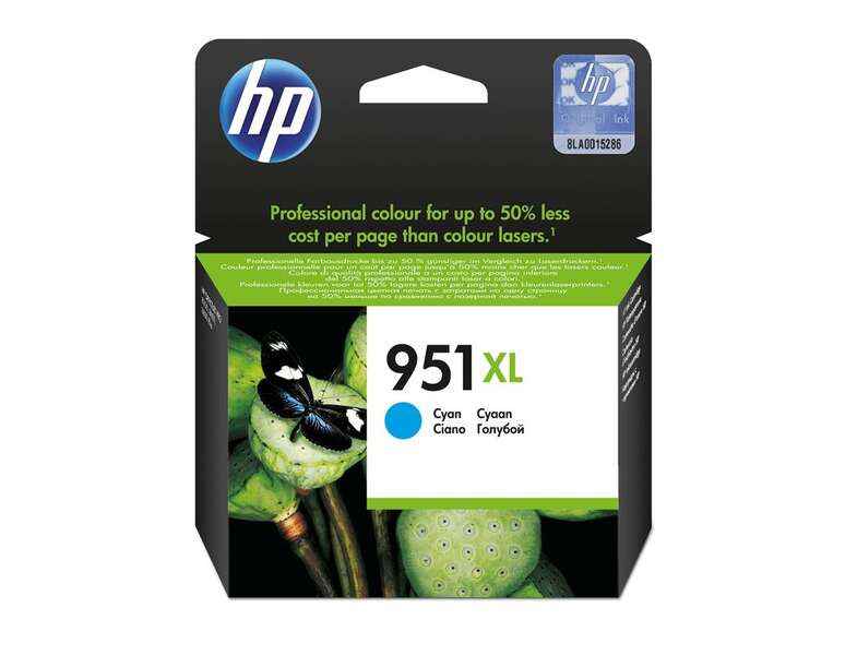 HP 951XL Cyan Cartucho de Tinta Original - CN046AE - Prinkweb