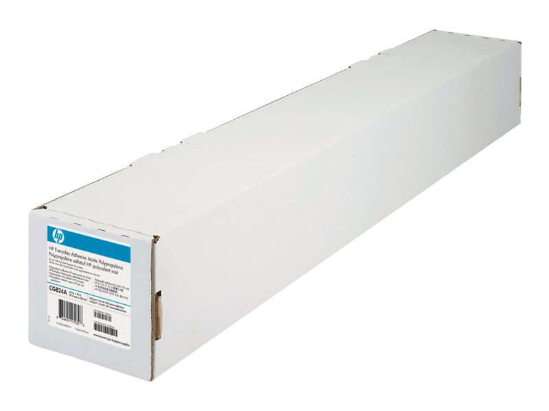 HP Everyday Pack de 2 Bobinas de Papel para Plotter - Adhesivo Polipropileno Mate - 90gr 36" 610mm x 22,9m - Prinkweb