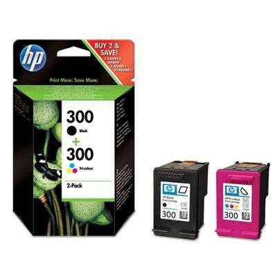 HP 300/901 Negro + Color Pack de 2 Cartuchos de Tinta Originales - CN637EE/SD519AE - Prinkweb