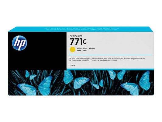 HP 771C Amarillo Cartucho de Tinta Original - B6Y10A - Prinkweb