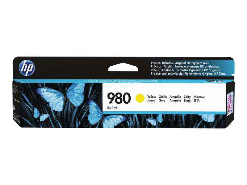 HP 980 Amarillo Cartucho de Tinta Original - D8J09A - Prinkweb
