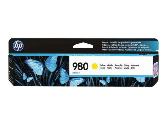 HP 980 Amarillo Cartucho de Tinta Original - D8J09A - Prinkweb