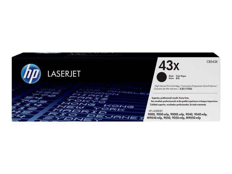 HP C8543X Negro Cartucho de Toner Original - 43X - Prinkweb