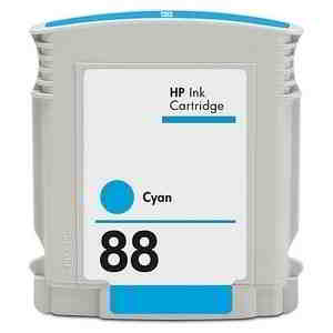 Cartucho compatible HP 88XL cian