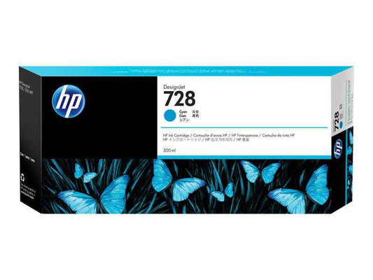 HP 728 Cyan Cartucho de Tinta Original - F9K17A - Prinkweb