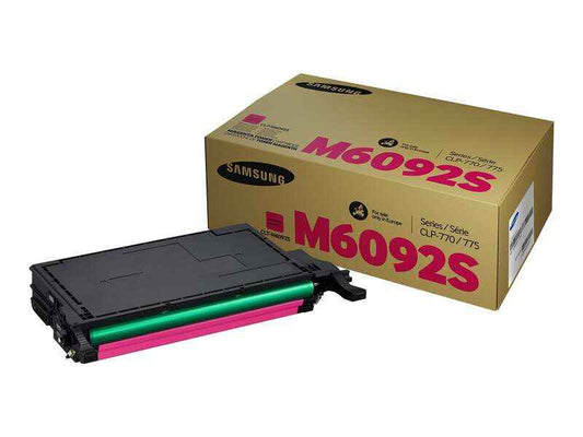 Samsung CLP770/CLP775 Magenta Cartucho de Toner Original - CLT-M6092S/SU348A - Prinkweb