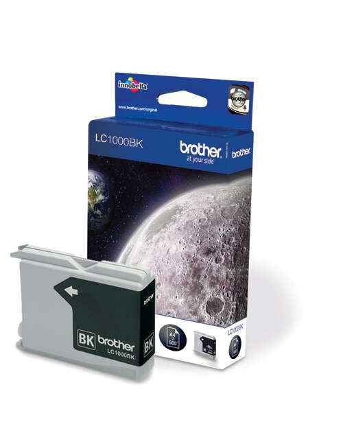 Brother LC1000 Negro Cartucho de Tinta Original - LC1000BK - Prinkweb