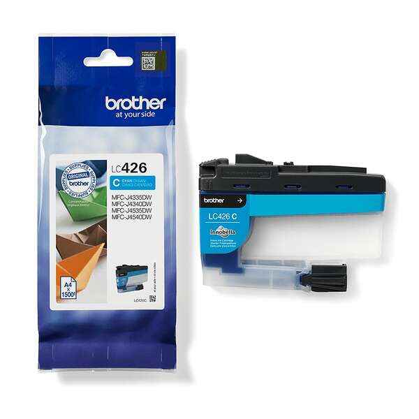 Brother LC426 Cyan Cartucho de Tinta Original - LC426C - Prinkweb