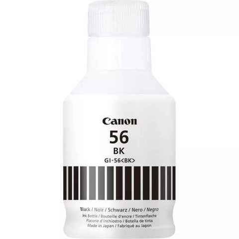 Frasco de tinta original preta Canon GI56 - GI56BK/4412C001