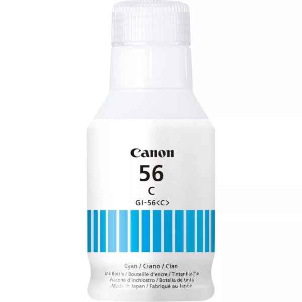 Canon GI56 Cyan Botella de Tinta Original - GI56C/4430C001 - Prinkweb